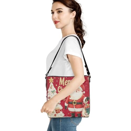 Image of HUGS IDEA Hoho Bag for Women Crossbody Purse Leather Handbags Laides Shoulder Bags