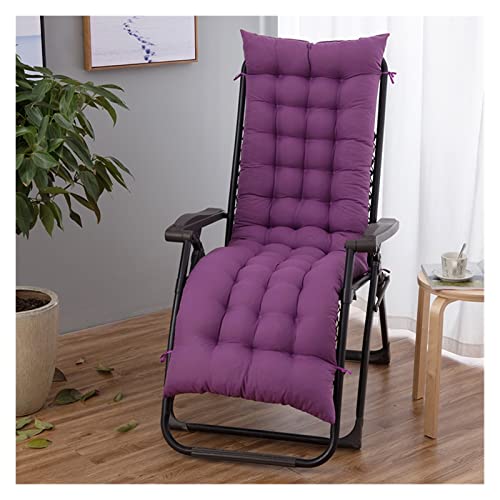 Chaise longue de patio exclusive et son grand coussin en mousse à mémoire haut de gamme