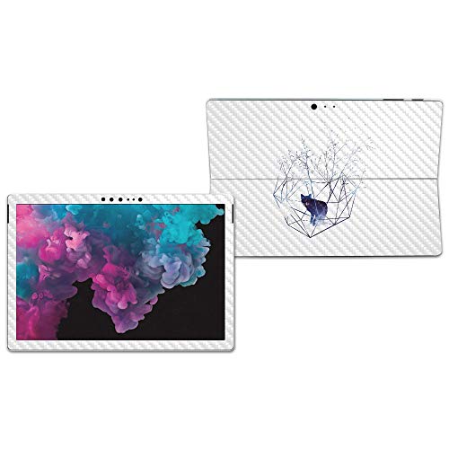 Image of MightySkins Carbon Fiber Skin for Microsoft Surface Pro 6 - Organic Prison | Protective, Durable Textured Carbon Fiber Finish | Easy to Apply, Remove, and Change Styles | Made in The USA