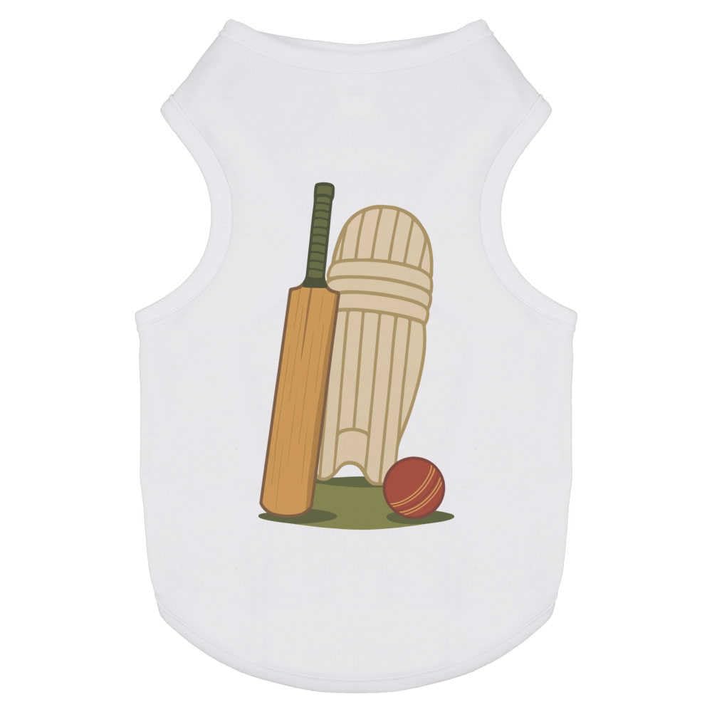 Azeeda 'Cricket Essential Gear' Pet Dog/Cat T-Shirt, S (PT00155537)