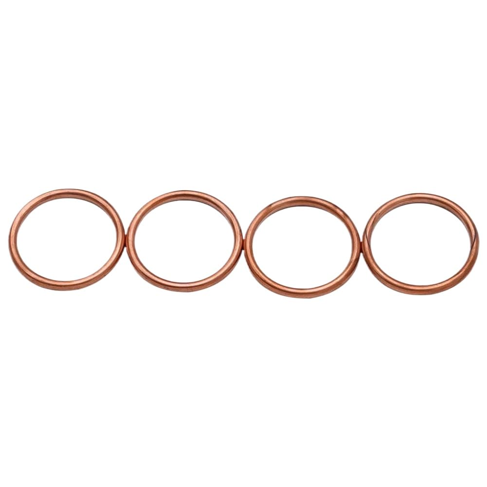 Junta de cabezal de 46 mm compatible con KDX200 89-06(4pcs)