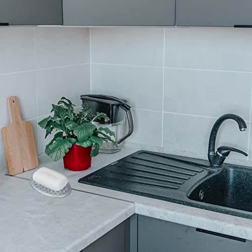 2 Pcs Plastic Soap Holder