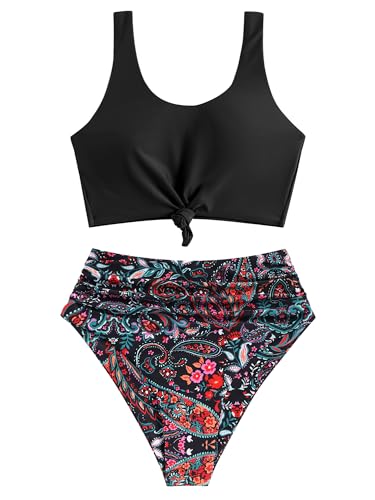 ZAFUL���f�B�[�X�n�C�E�G�X�g�^���L�j�X�N�[�v�l�b�N�m�b�g�c�[�s�[�X�^���L�j�Z�b�g����, 1-�u���b�N, Large