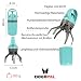 DOGOPAL 360 Hundekotgreifer mit Kotbeutelspender - Moderne Hundekotschaufel mit Hundekotbeutelspender - Pooper Scooper - Einfaches Aufsammeln von Hundekot für kleine, mittlere & große Hunde