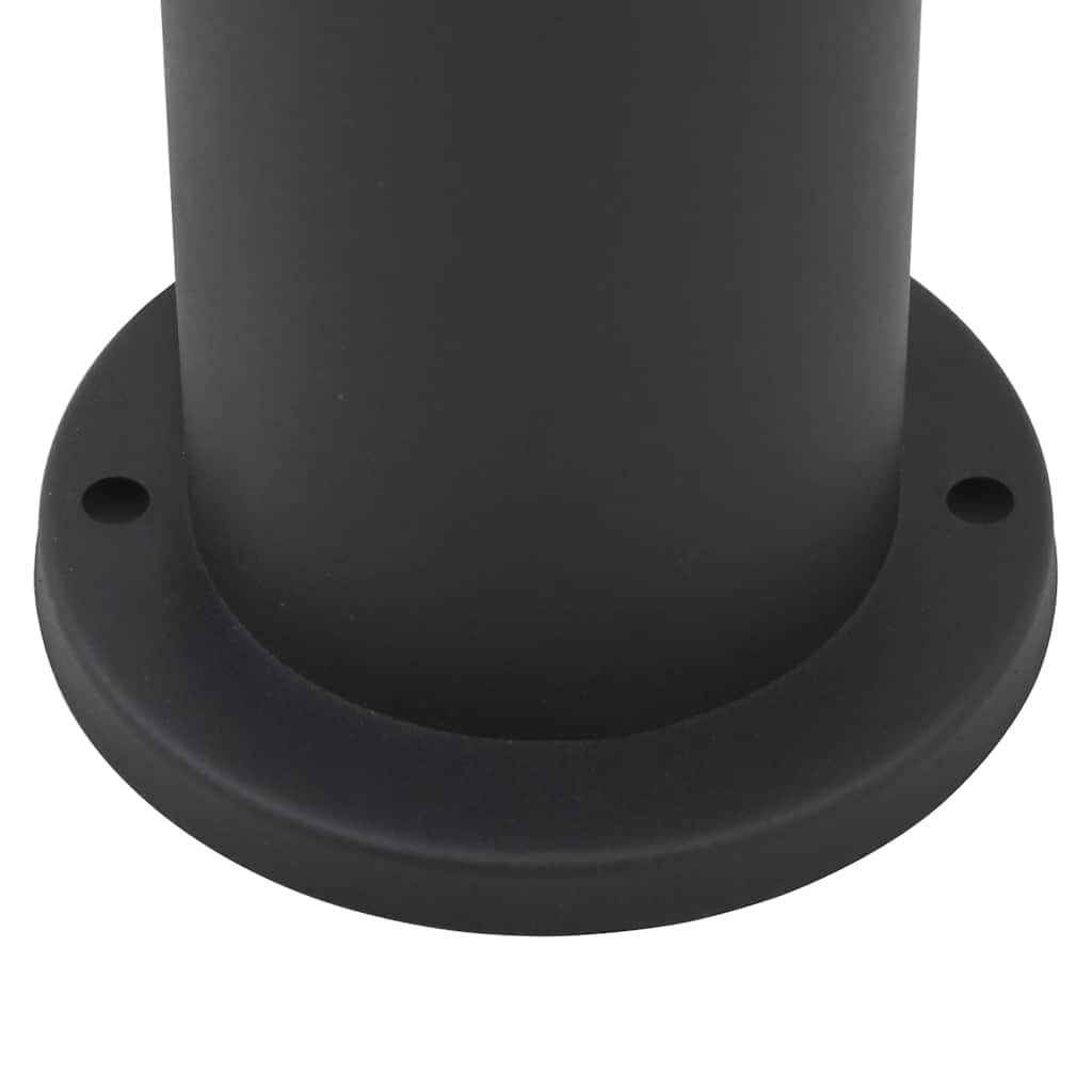Lampada a colonna in acciaio inox con sensore, altezza 110 cm, IP44, resistente alle intemperie, per esterni, terrazza, vialetto, giardino, con diffusore e sensore di movimento PIR a 120°