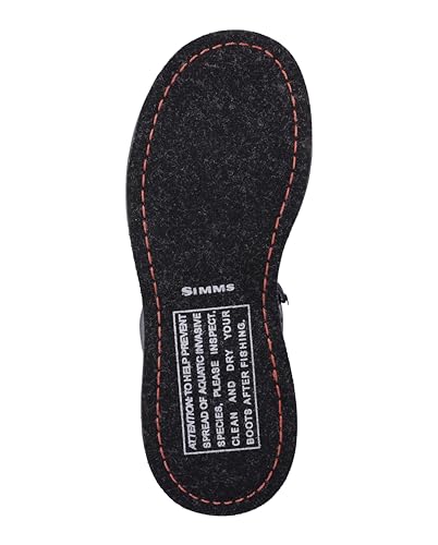 Simms Freestone Boot - Felt Gunmetal 10 - Thumbnail 3