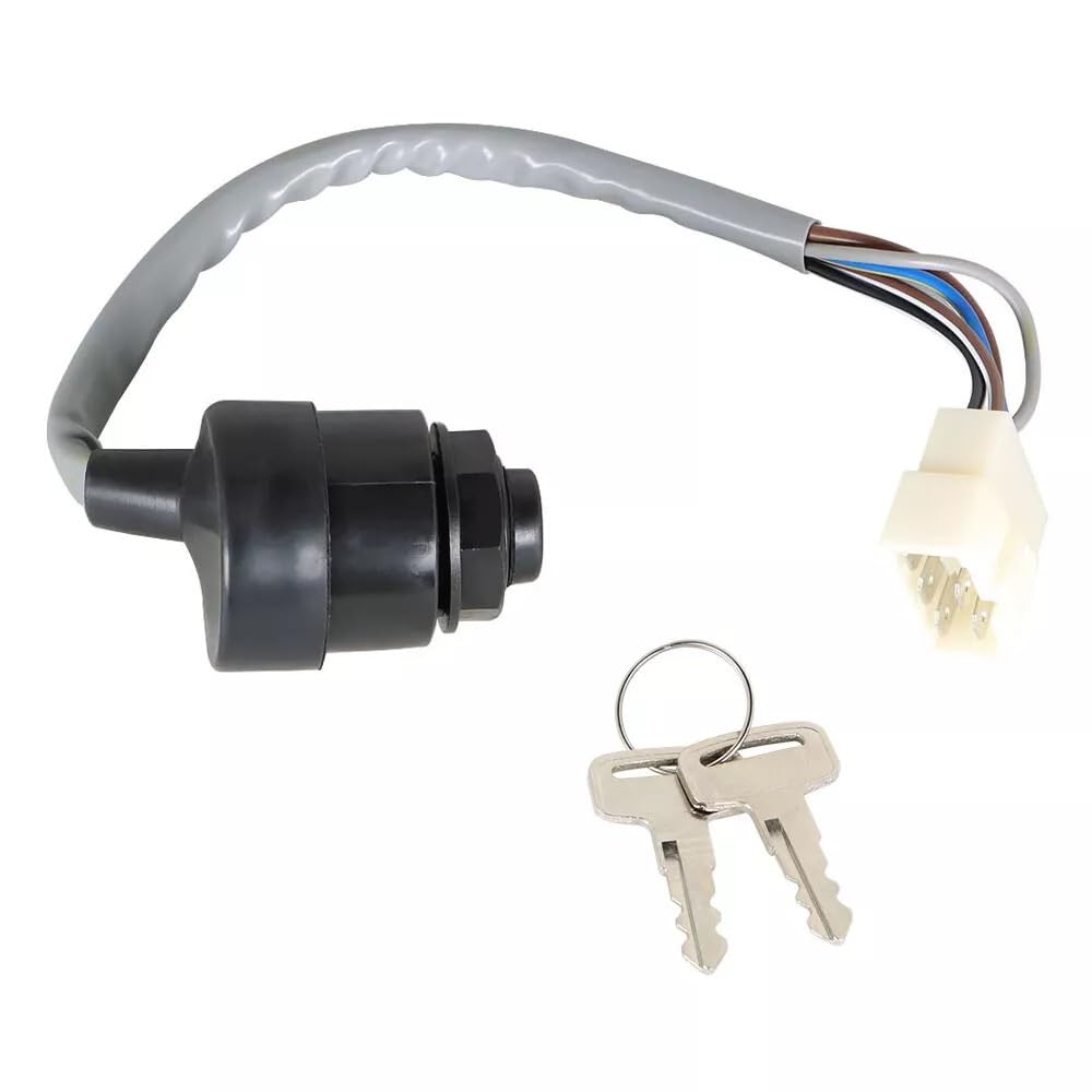 ZHZYGMD Replacement Ignition Key Switch for Kawasaki for UTV 27005-0011 / for Mule 600 610 4000 4010 ATV