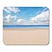 Produktbild Whecom Mauspad Gaming Coast Yellow Abstract Sandy Beach Sea Shore with Blue Sky Beauty Coastline Gaming Mauspad for Notebooks,Desktop Computers Mouse Mats, Office Supplies