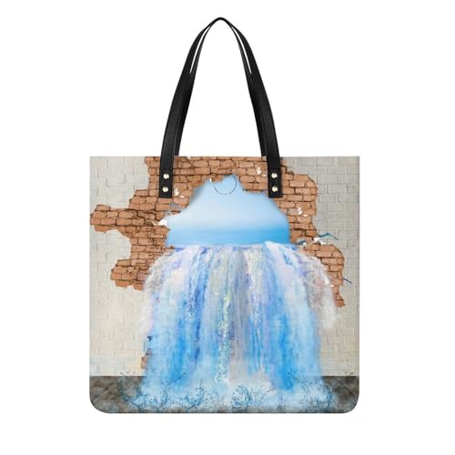 Sac à main shopper pour femmes | Grand tote bag de voyage 39x39cm