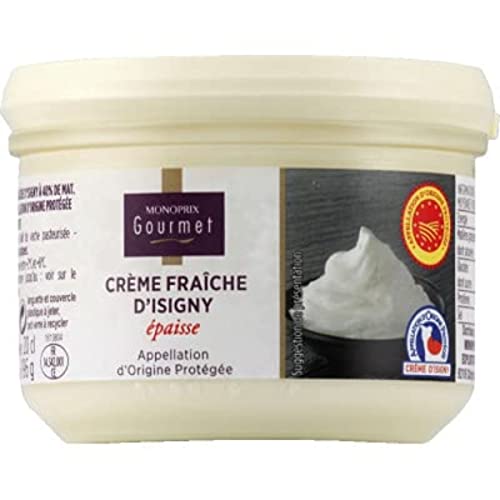 Monoprix Gourmet Crème fraîche d'Isigny épaisse - Le pot de 20cl