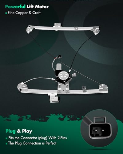 Image of SCITOO Power Window Regulator w /Motor for Chevrolet Avalanche 1500