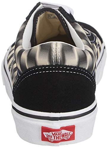 Vans Vans "Blur Check Old Skool Sneakers (Black/CL White) Skate Checkerboard Shoes