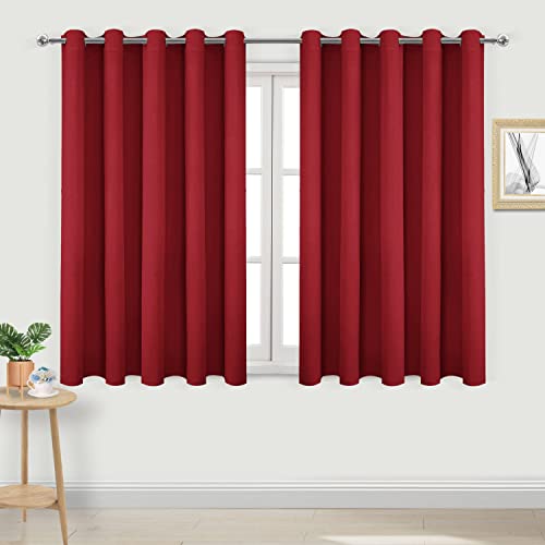 DWCN Christmas Blackout Curtains for Bedroom