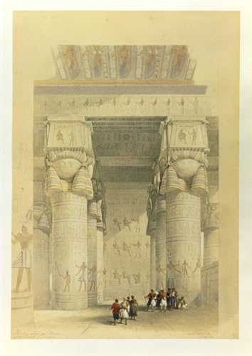 Vue par David Roberts Nordique Peinture Toile Impression Déco Chambre