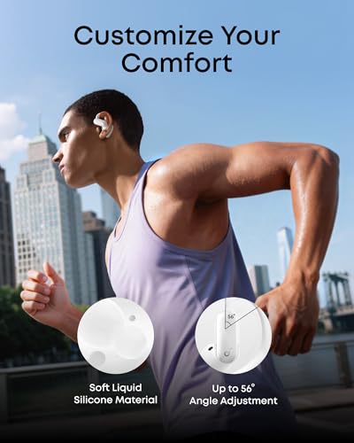 Image of Soundcore AeroFit 2 Pro by Anker, Dual-Form Earbuds, Open-Ear & Active Noise Cancellation Forms, 5-Level Adjustable Ear Hooks for Dual Forms, Hi-Res Audio with LDAC, 4-Mic AI Clear Calls