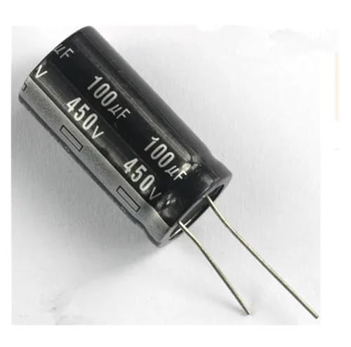 Condensateur électrolytique 450V 100uF pour réparations électroniques - Lot de 100 pièces 18x30mm