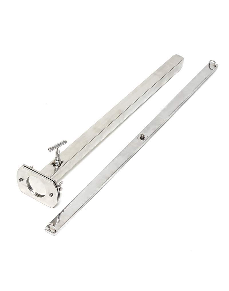 Bondage Play - Struttura in metallo a forma di T, senza dildo, 310 g