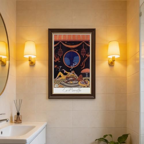Impression sur toile Barbier La Paresse : la solution idéale pour vos murs de bureau vides - 7