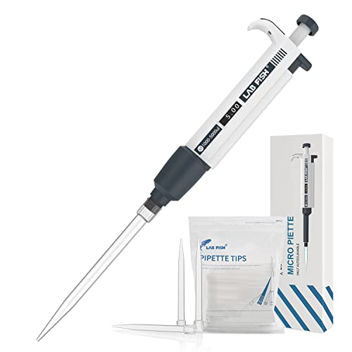 Lab Micropipette 1000-5000Ul Single Channel Pipettor,Adjustable Volume #TOP19
