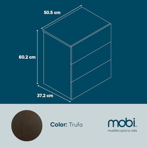 Catálogo de Buro Chocolate , listamos los 10 mejores. 17 Buro Chocolate marca Mobi Muebles para tu Vida (2)