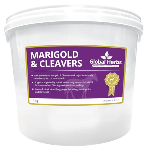 Global Herbs Marigold & Cleavers Mix Equine Lymphatic & Circulation Support 1kg