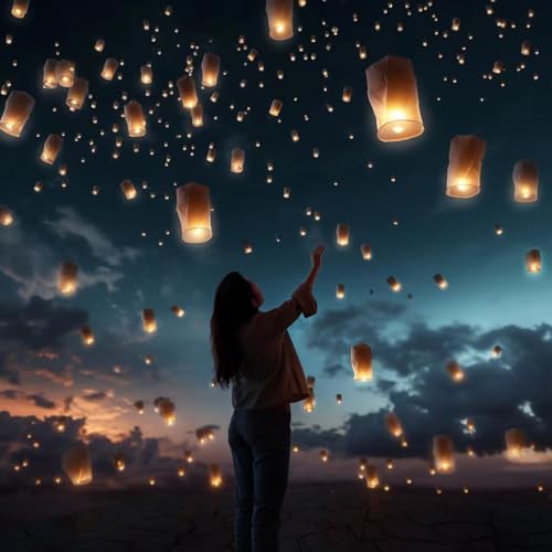 Weeveel MSL10 10Pack Multicolor Gathering Chinese Paper Lanterns thumb #3