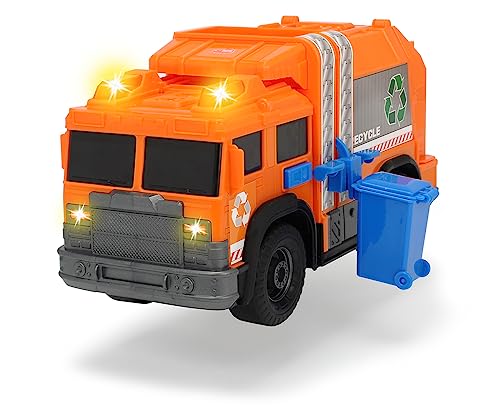 Dickie Toys 203306001 Recycle Truck, Müllauto, Müllabfuhrwagen,...