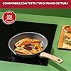 Lagostina Ingenio Vivissima Padella In Ceramica 24cm - Manico Rimovibile E Antiaderente Sano