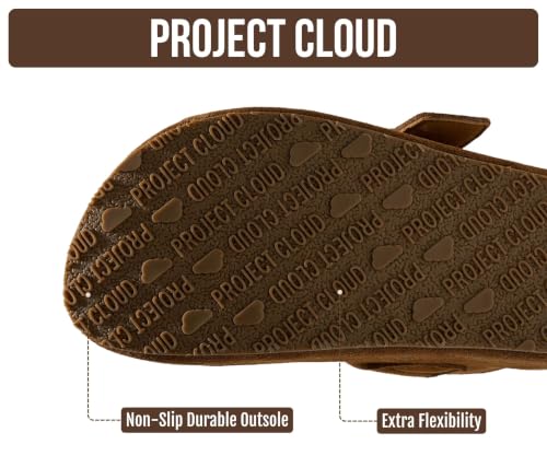 Image of Project Cloud Womens Flats Memory Foam Ballet Flats for Women (Prospect) | Memory Foam Insole and Lightweight Design - Non-Slip Sole Comfortable and Durable Womens Flats for All Occasions