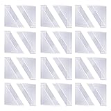 ccHuDE 20 Pcs Triangle Shape Corner Guards Plastic Glass Corner Guards Mirror Corner Covers Furniture Corner Edge Protectors Table Corner Protectors Clear