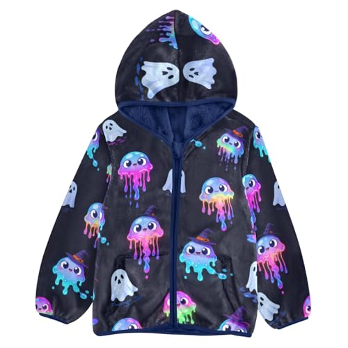 GuoChe Halloween Glow - Chaquetas infantiles, Colorido, 7-8 años