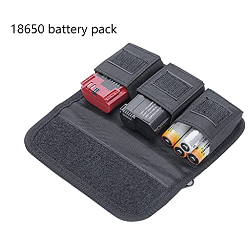 Foto DSLR Batterijhouder 3 Opbergtas, Camera Batterij Case met SD-kaarthouder Pouch - PLMN - Afbeelding 4
