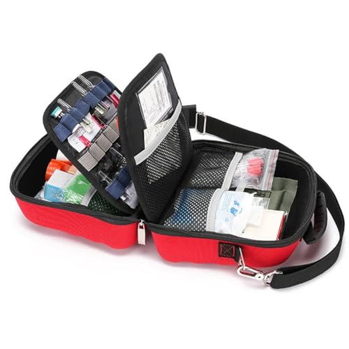 Bolsas de botiquín de primeros auxilios con compartimentos de viaje 8