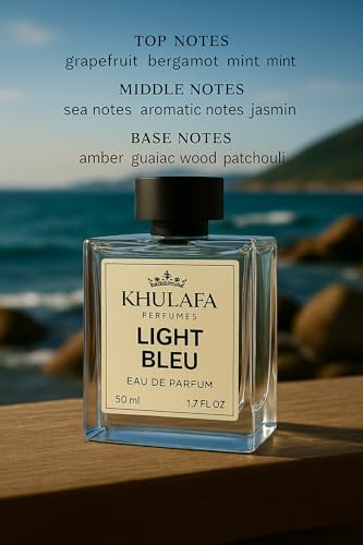 Image of Light Blue Por Home Inspired Perfume for Men | Fresh & Aquatic Eau de Parfum with Citrus, Juniper & Musk | Crisp Summer Fragrance | Ideal for Daily & Office Wear | Gift for Him | 50ML