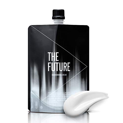THE FUTURE 【 剛毛 短毛 ムダ毛 敏感肌 胸毛 VIO 対策に 】 男性用 除毛剤 除毛クリーム カミソリ 不要 (メンズ 除毛 クリーム) 200g