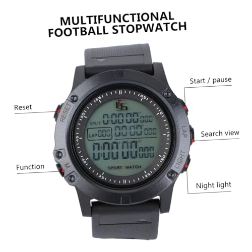 Reloj cronómetro multifunción para árbitro de fútbol miniatura 2