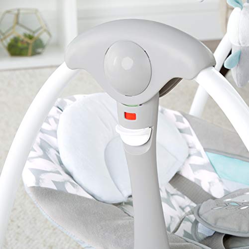 ingenuity convertme swing 2 seat portable swing ridgedale batteries