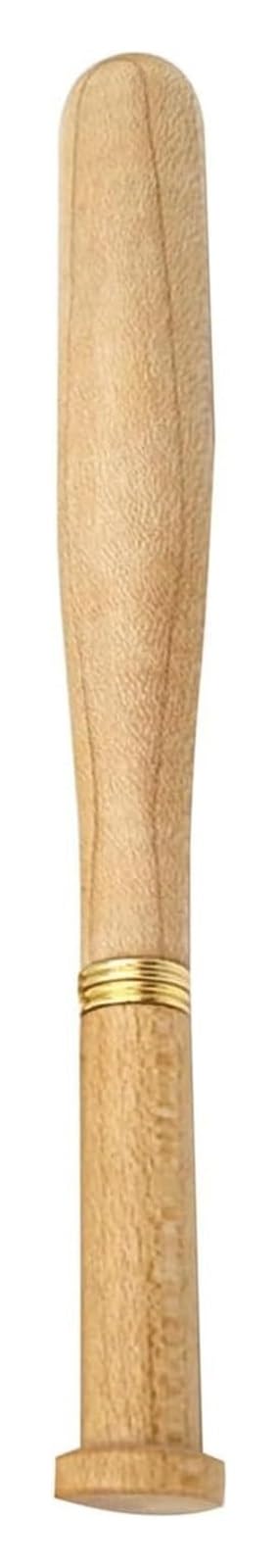 Penne a Sfera, Penne Roller a Inchiostro Nero da 0,5 mm in Legno d'Acero, Penne a Inchiostro Gel da Baseball, Penne Neutre Leggere e dalla Scrittura fluida