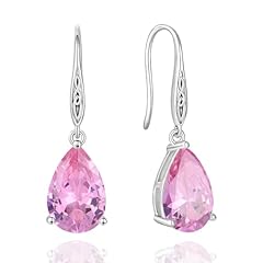 g.Teardrop-Created Pink Tourmaline