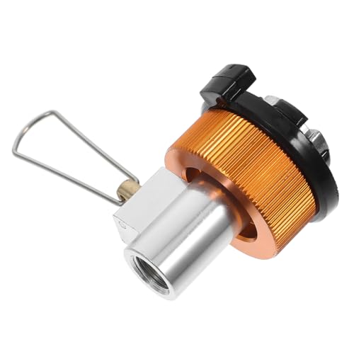 Mipcase Small Propane Converters Outdoor Furnace Converter Furnace Adapter Head Gas Refill Tool Wear-Resistant Propane Adapter