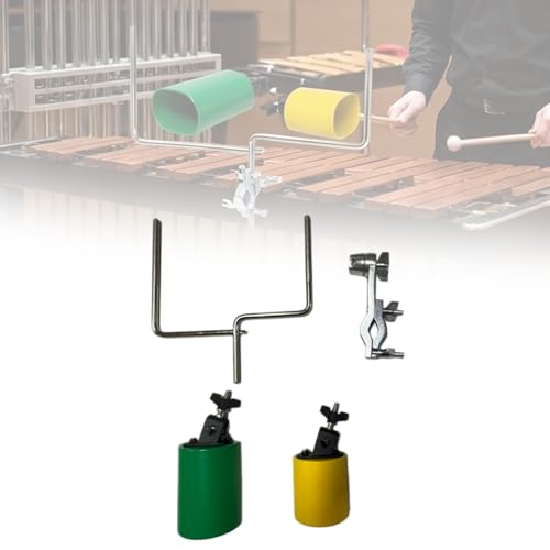 Abrazadera de montaje para batería, accesorio para campana de percusión, instrumento musical para entrenamiento musical, conjuntos y bandas escolares miniatura 5
