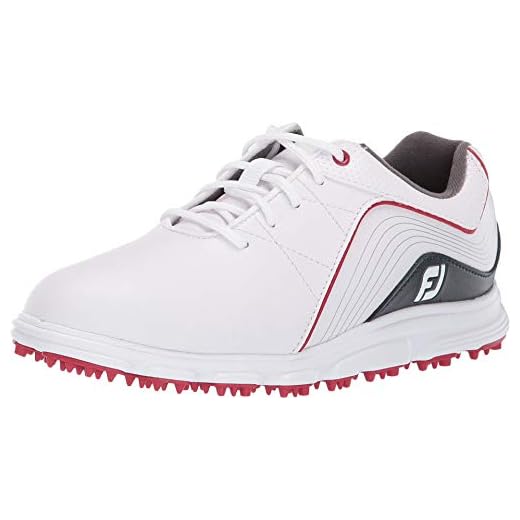 FootJoy Junior, Zapatillas de Golf para Niños, Blanco (Blanco/Azul/Rojo 45028m), 35 EU