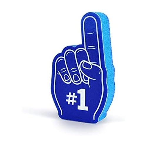 Image of Genuine Fred, #1 Dishwasher, Foam Finger Kitchen Sponge, Blue
