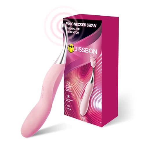 JISSBON Clitoral Vibrator - 10 Modes, Dual Heads, Waterproof