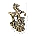 Imagen de Homoyoyo Brass Horse Wealth Estatua pequeña figura de caballo Feng Shui signo del zodiaco chino decoración para el hogar oficina amuleto de la suerte regalo prosperidad