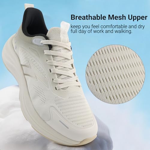 Image of Beita Women's Width Walking Shoes Wedge Running Tennis ActiveFloat Non-Slip Comfortable Breathable Sports Athletic Rubber Outsole Sneakers, Breathable,Workout, Gym, Fashion