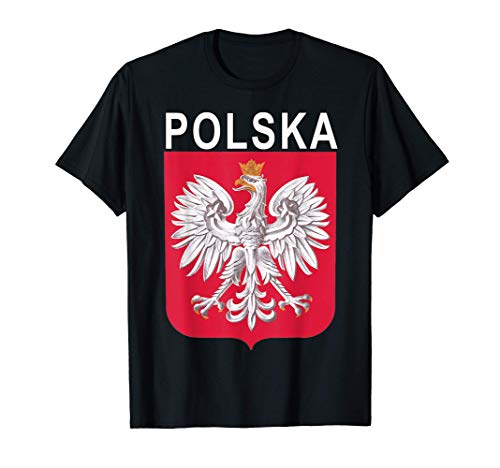 Polska Eagle Emblem Polish Language Camiseta