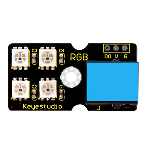 Preisvergleich Produktbild B Blesiya 2812 2x2 Vollfarb-RGB-LED-Pixelmodul-Controller SMD 5050
