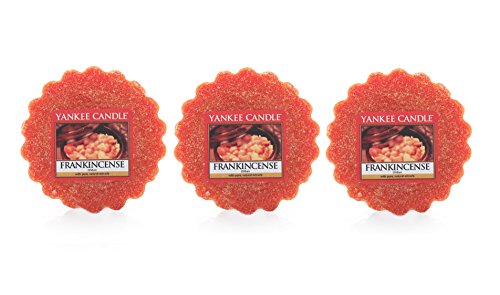Lot of 3 Yankee Candle FRANKINCENSE .8 oz Tarts Wax Melts UK Exclusive