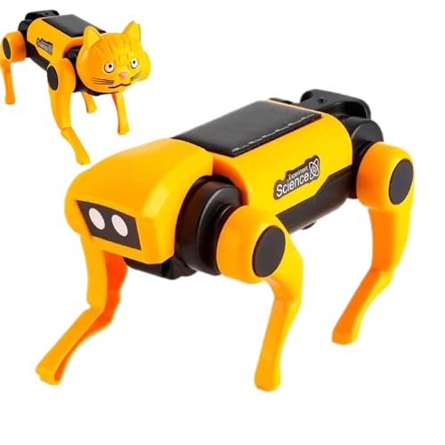 Bildungsroboter -Kit - STEM -Lern -Solar -Roboterhund | -Wissenschaftsmodell für Programmierer, Technologieprojekt für Kinder, Smart Motion Toy, Creative Engineering Experiment für Entwickler